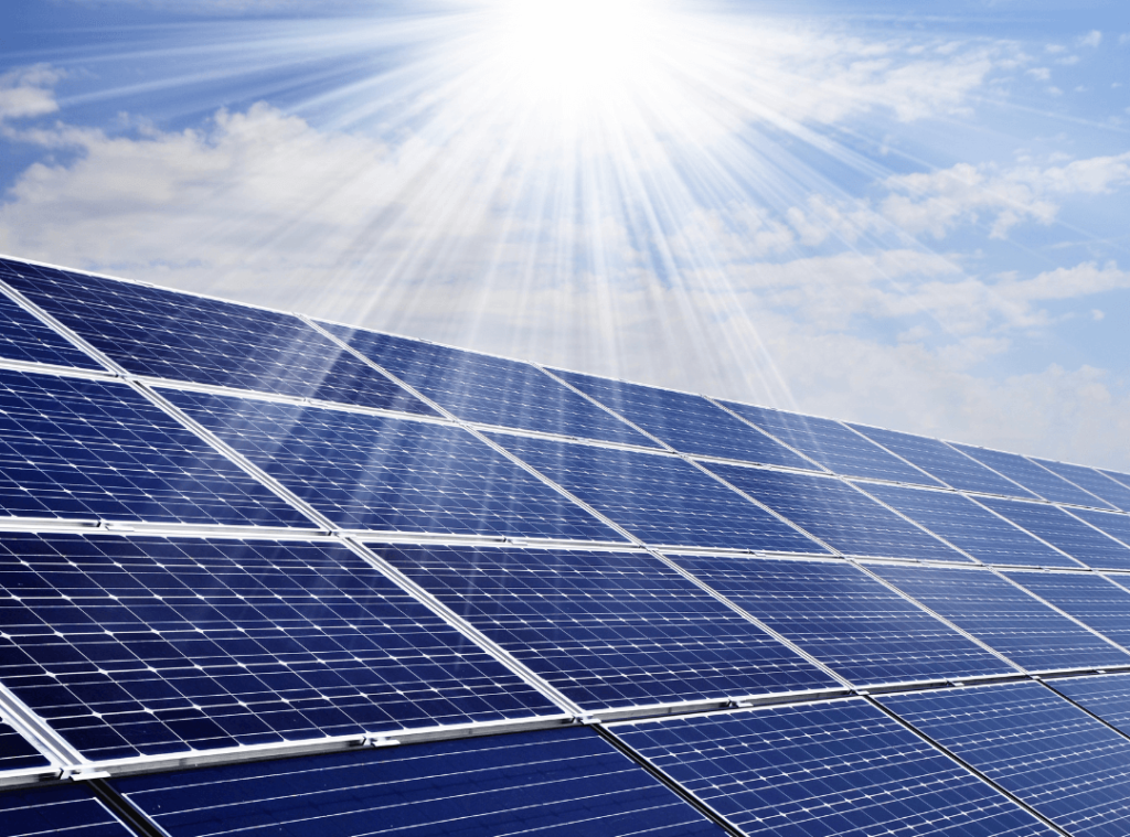 Imagem de paineis solares